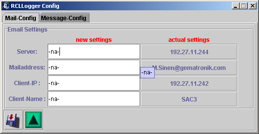 Configuración de correo